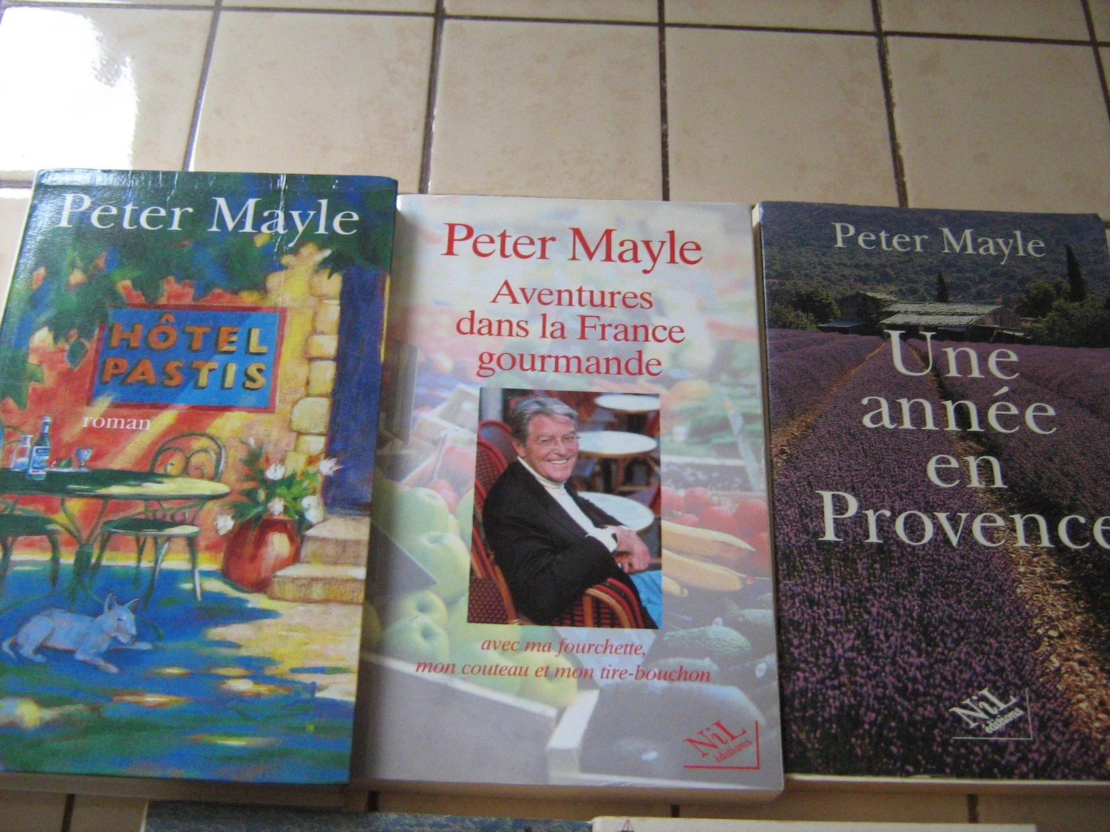 Livres Peter Mayle